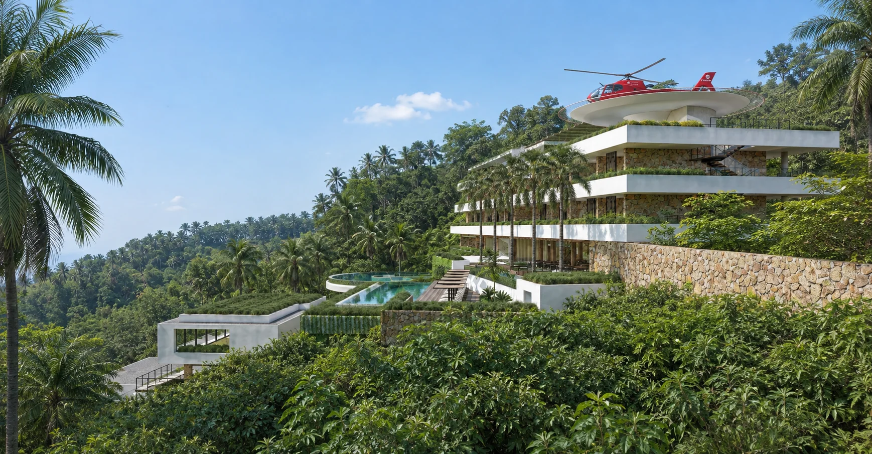 Xavier Resort — project gallery image 02, Beni Sabara architect