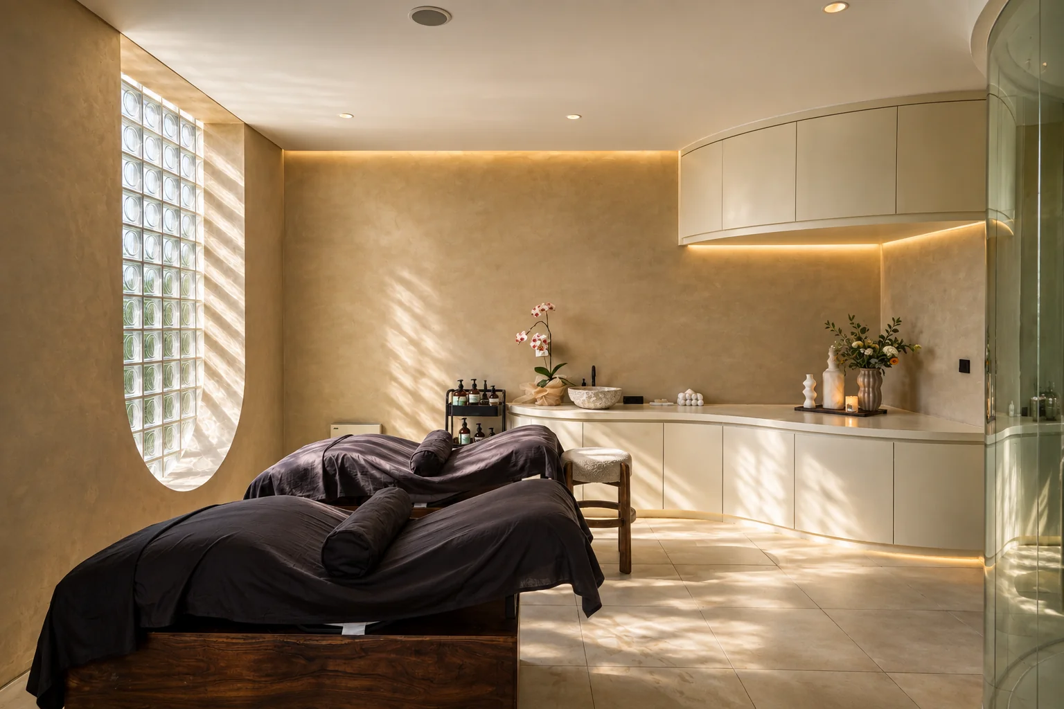 Glaze Spa — project gallery image 08, Beni Sabara architect