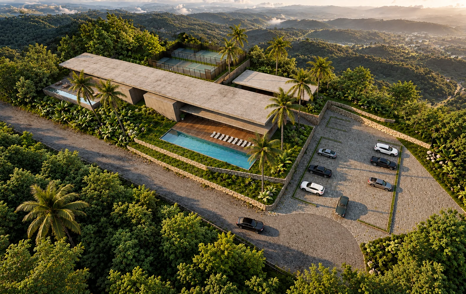 Xerana Clubhouse — project gallery image 07, Beni Sabara architect