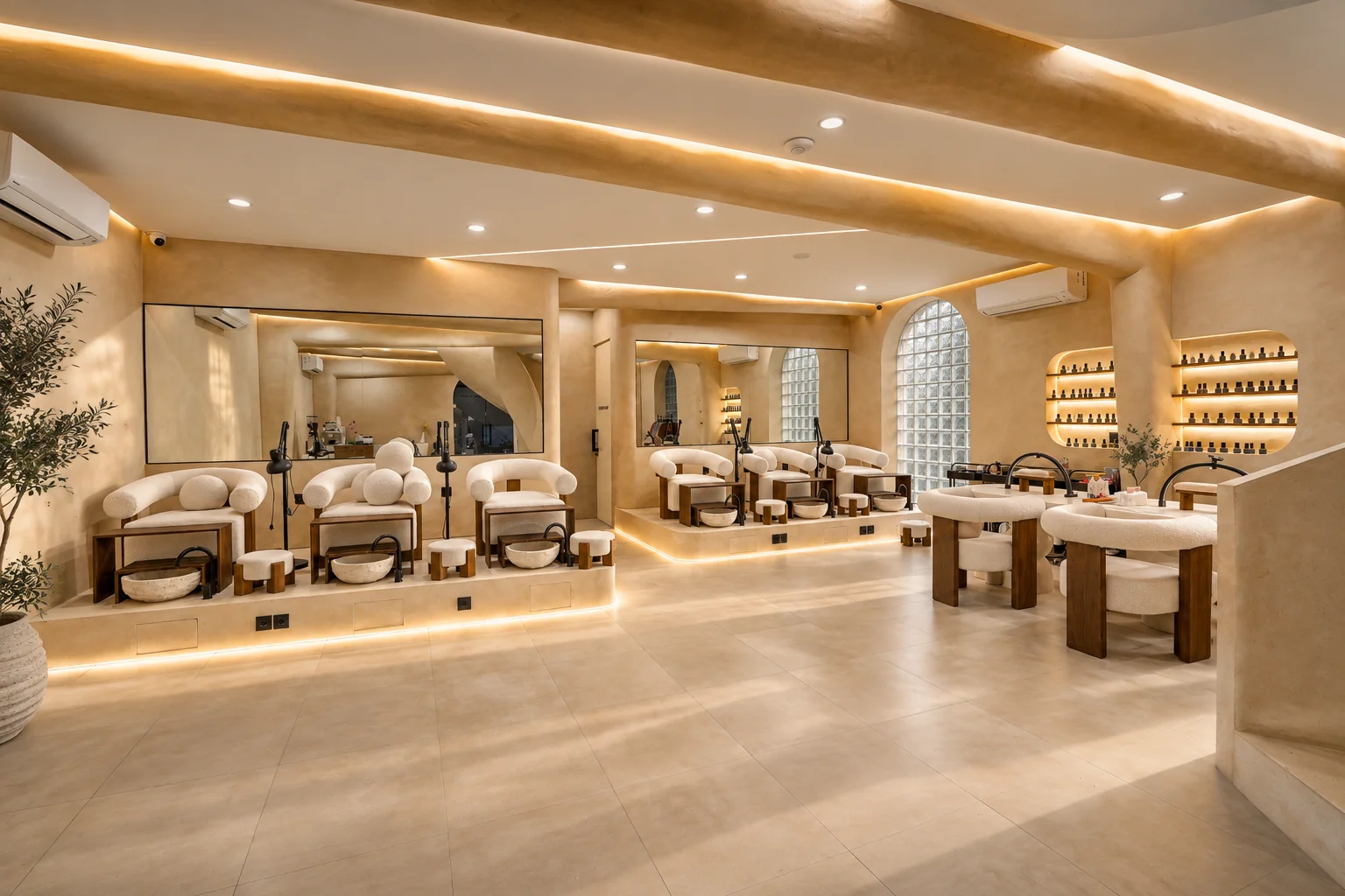 Glaze Spa — project gallery image 03, Beni Sabara architect